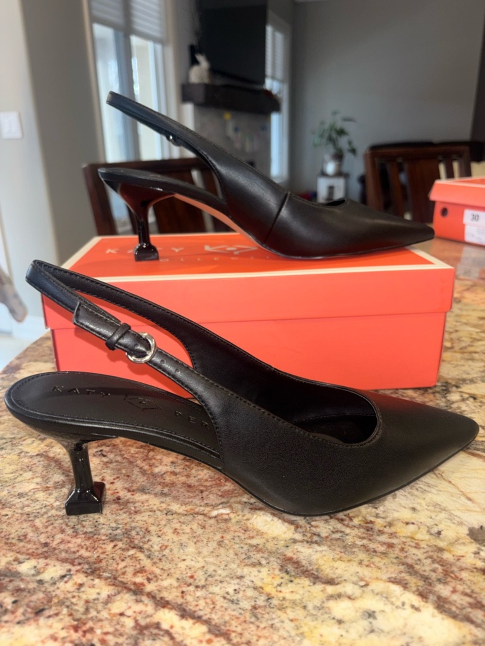 Katy Perry Oceanview Sling Back Heels NIB